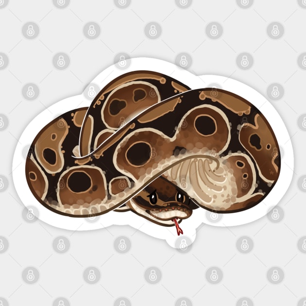 Snek Snoot Sticker by StarSheepSweaters